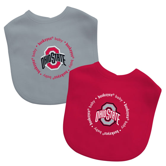 Ohio State Buckeyes - Baby Bibs 2-Pack - 757 Sports Collectibles