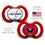 Washington Capitals - Pacifier 2-Pack - 757 Sports Collectibles