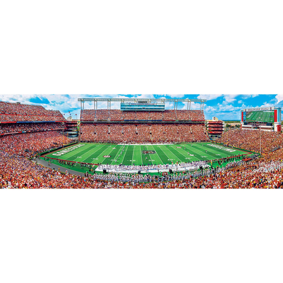 South Carolina Gamecocks - 1000 Piece Panoramic Jigsaw Puzzle - 757 Sports Collectibles