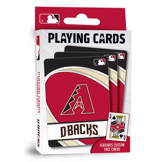 Arizona Diamondbacks Playing Cards - 54 Card Deck - 757 Sports Collectibles