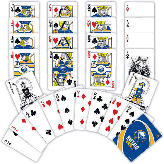 Buffalo Sabres Playing Cards - 54 Card Deck - 757 Sports Collectibles