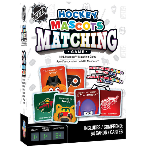 NHL Mascots Matching Game - 757 Sports Collectibles