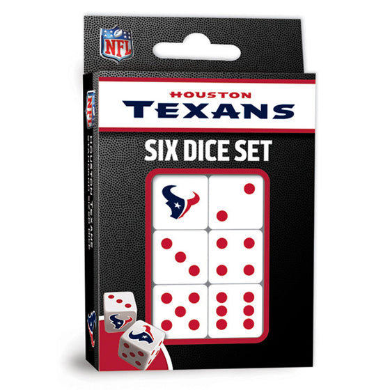 Houston Texans Dice Set - 757 Sports Collectibles