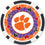 Clemson Tigers 100 Piece Poker Chips - 757 Sports Collectibles