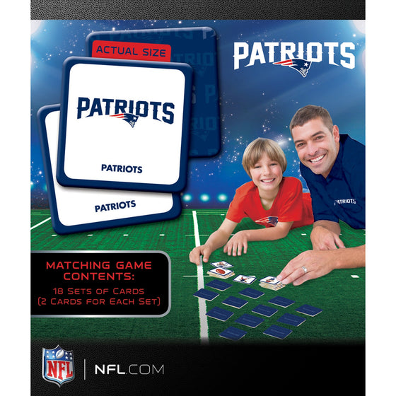 New England Patriots Matching Game - 757 Sports Collectibles