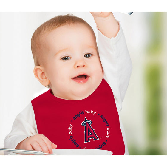 Los Angeles Angels - Baby Bibs 2-Pack - 757 Sports Collectibles