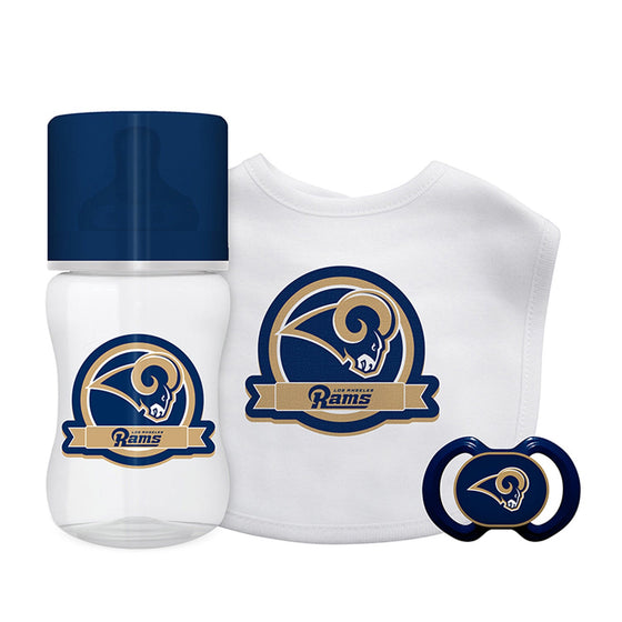 Los Angeles Rams - 3-Piece Baby Gift Set - 757 Sports Collectibles