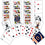 Chicago Bears Playing Cards - 54 Card Deck - 757 Sports Collectibles