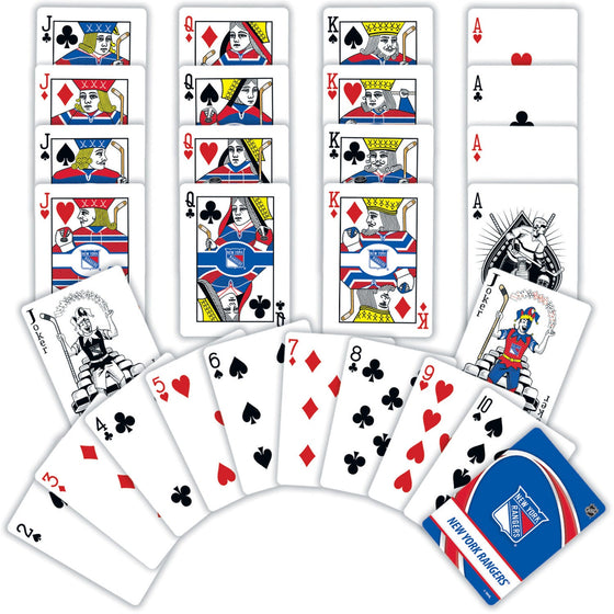 New York Rangers Playing Cards - 54 Card Deck - 757 Sports Collectibles