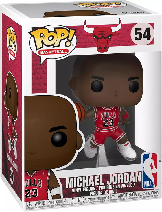 Funko Pop! Michael Jordan Chicago Bulls NBA Vinyl Toy Figure #54