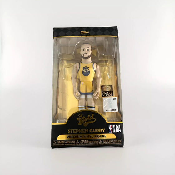 Funko Gold NBA Stephen Curry Golden State Warriors Premium Vinyl Figure CHASE