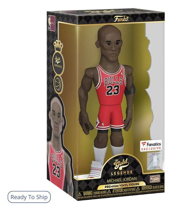 Funko NBA Michael Jordan Premium Vinyl Gold Legends 12" Exclusive Series One