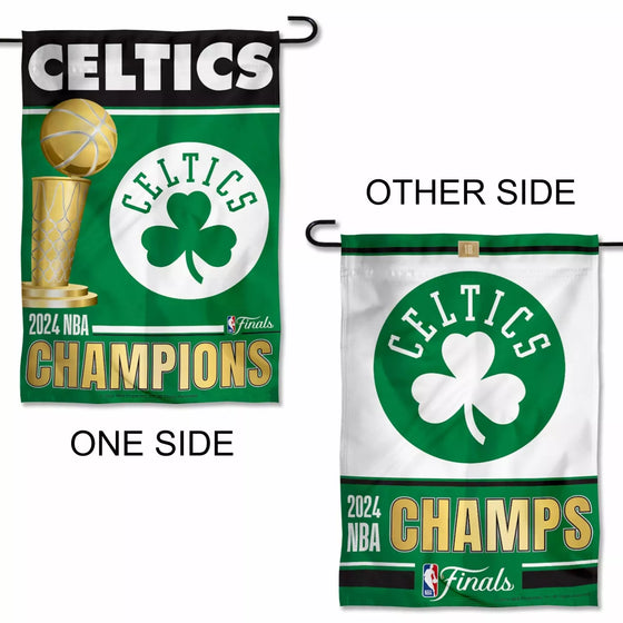 Boston Celtics 2024 2023 NBA Champions Garden Banner Flag