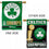 Boston Celtics 2024 NBA Champions House Flag Banner