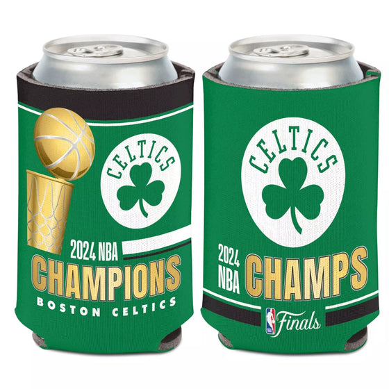 Boston Celtics 2024 NBA Champions 12oz Double Sided Koozie