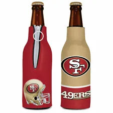 SAN FRANCISCO 49ERS BOTTLE COOLER - 757 Sports Collectibles