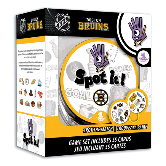 Boston Bruins Spot It! Card Game - 757 Sports Collectibles