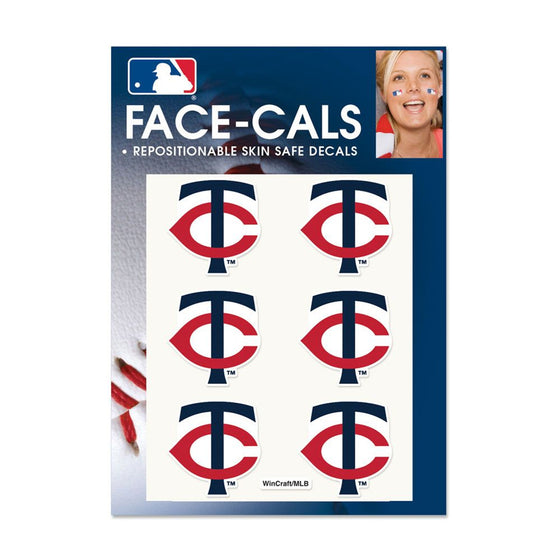 Minnesota Twins Tattoo Face Cals Special Order