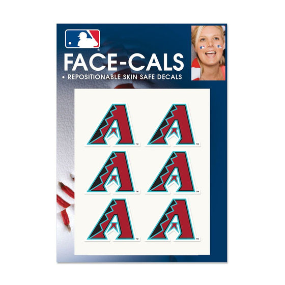 Arizona Diamondbacks Tattoo Face Cals Special Order