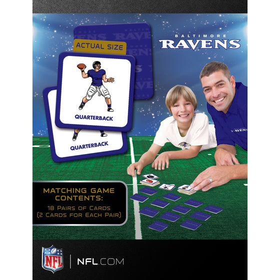 Baltimore Ravens Matching Game - 757 Sports Collectibles