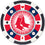 Boston Red Sox 100 Piece Poker Chips - 757 Sports Collectibles