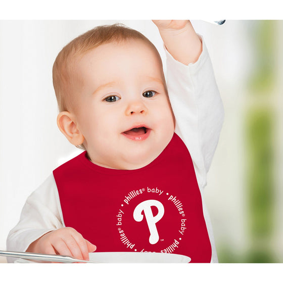 Philadelphia Phillies - Baby Bibs 2-Pack - 757 Sports Collectibles