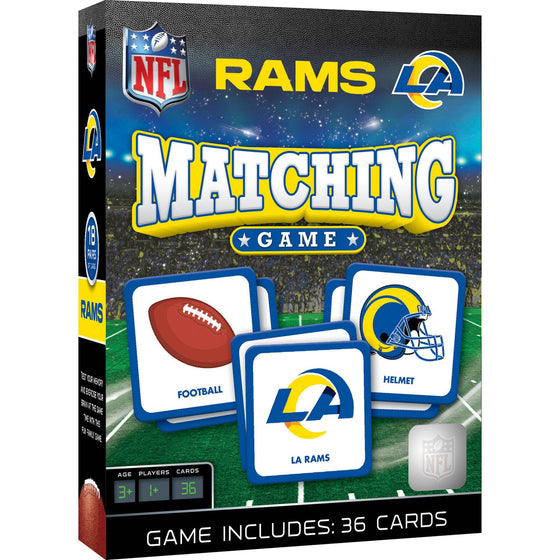 Los Angeles Rams Matching Game - 757 Sports Collectibles