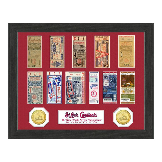 St. Louis Cardinals World Series Ticket Collection