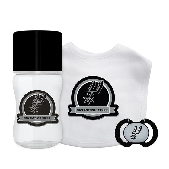 San Antonio Spurs - 3-Piece Baby Gift Set - 757 Sports Collectibles