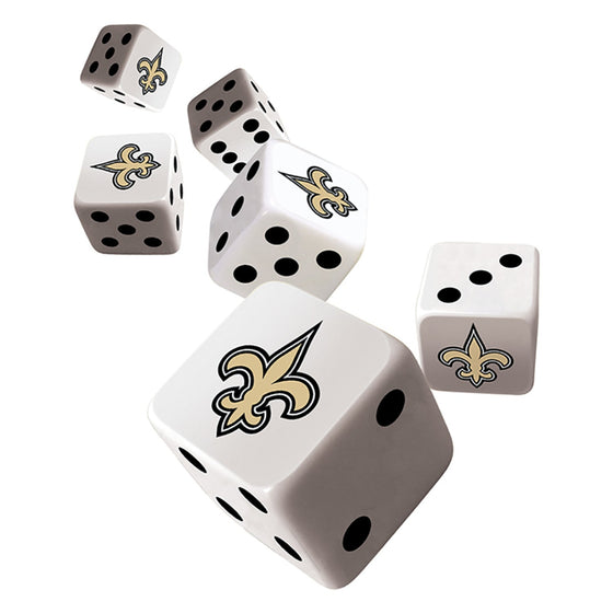 New Orleans Saints Dice Set - 757 Sports Collectibles