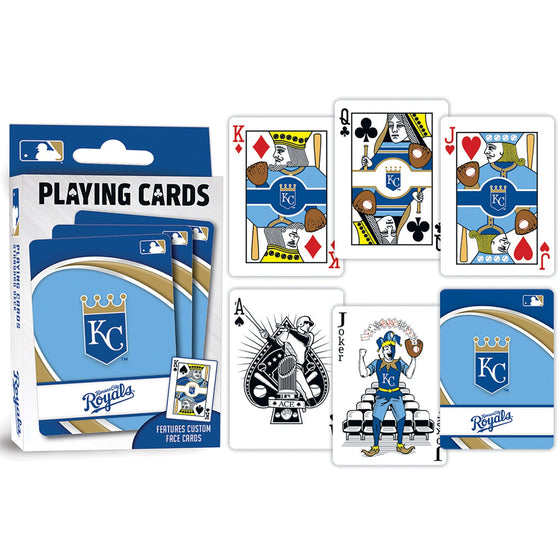 Kansas City Royals Playing Cards - 54 Card Deck - 757 Sports Collectibles