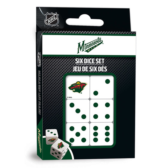 Minnesota Wild Dice Set - 757 Sports Collectibles