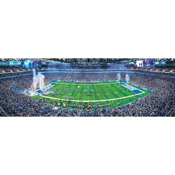 Detroit Lions - 1000 Piece Panoramic Jigsaw Puzzle - 757 Sports Collectibles