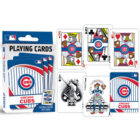 Chicago Cubs Playing Cards - 54 Card Deck - 757 Sports Collectibles