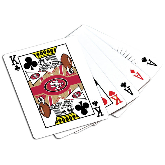 San Francisco 49ers 300 Piece Poker Set - 757 Sports Collectibles