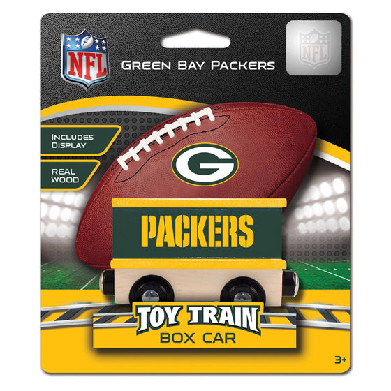 Green Bay Packers Toy Train Box Car - 757 Sports Collectibles