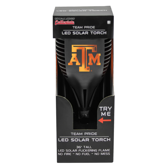 Texas A&M Aggies Solar Torch LED - Special Order