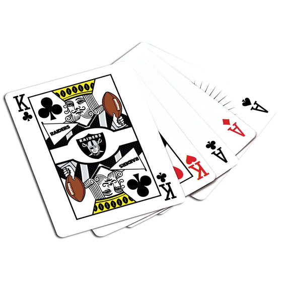 Las Vegas Raiders 300 Piece Poker Set - 757 Sports Collectibles