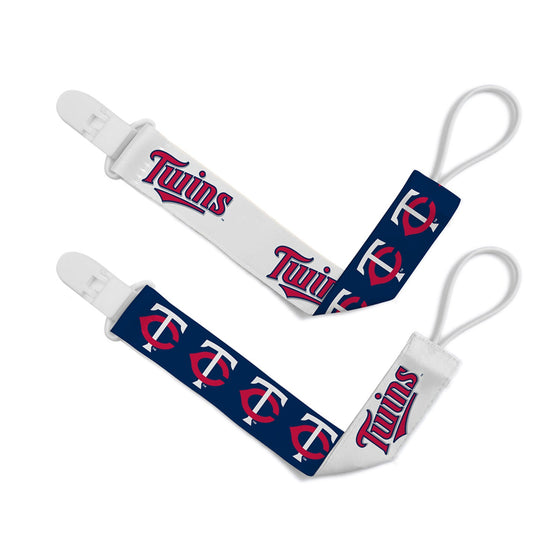 Minnesota Twins - Pacifier Clip 2-Pack - 757 Sports Collectibles