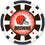 Cleveland Browns 100 Piece Poker Chips - 757 Sports Collectibles