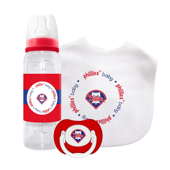 Philadelphia Phillies - 3-Piece Baby Gift Set - 757 Sports Collectibles