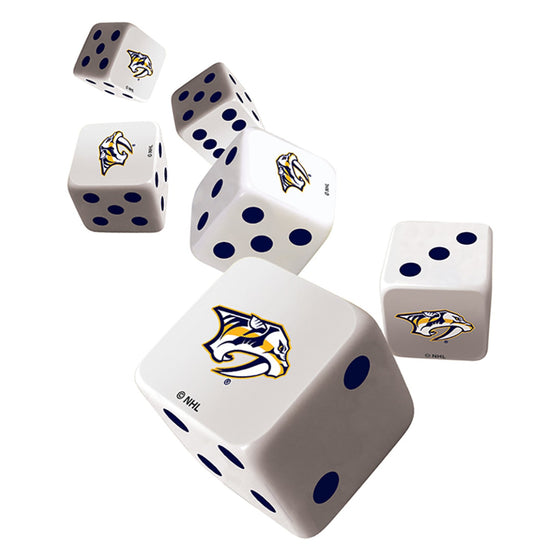 Nashville Predators Dice Set - 757 Sports Collectibles