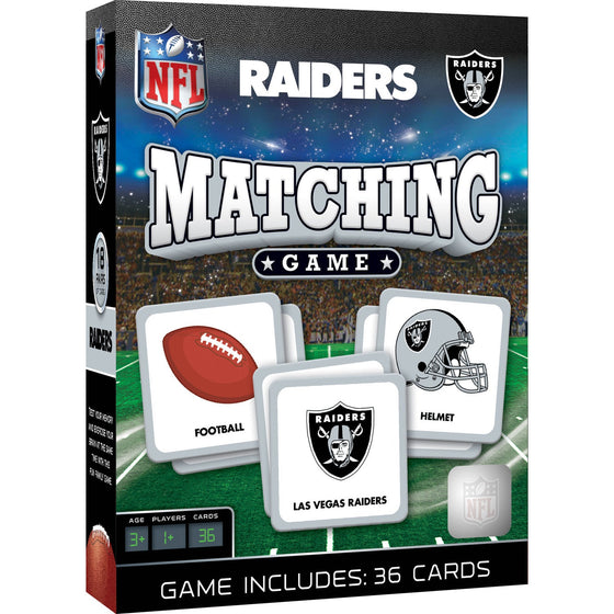 Las Vegas Raiders Matching Game - 757 Sports Collectibles