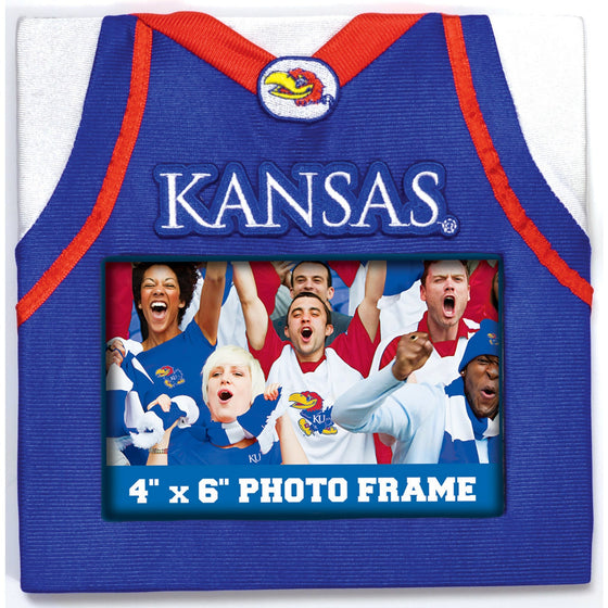 Kansas Jayhawks Uniformed Frame - 757 Sports Collectibles