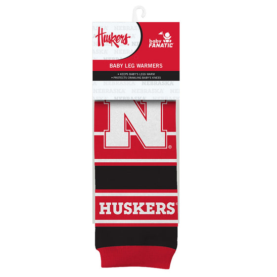 Nebraska Cornhuskers Baby Leg Warmers - 757 Sports Collectibles