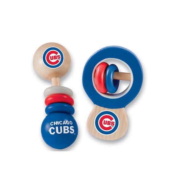 Chicago Cubs - Baby Rattles 2-Pack - 757 Sports Collectibles