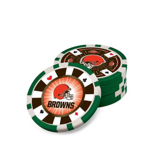 Cleveland Browns 300 Piece Poker Set - 757 Sports Collectibles