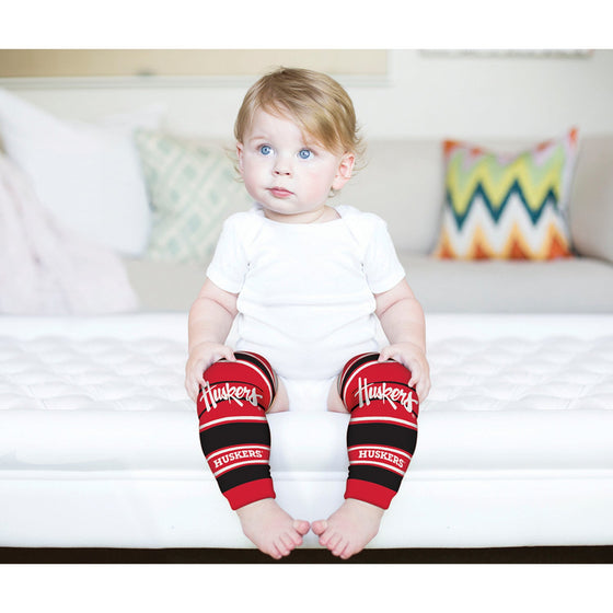 Nebraska Cornhuskers Baby Leg Warmers - 757 Sports Collectibles