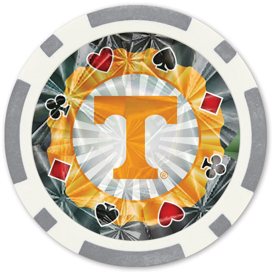 Tennessee Volunteers 20 Piece Poker Chips - 757 Sports Collectibles