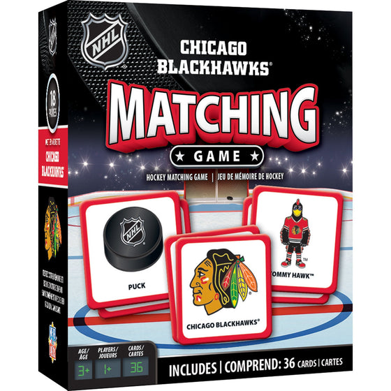 Chicago Blackhawks Matching Game - 757 Sports Collectibles